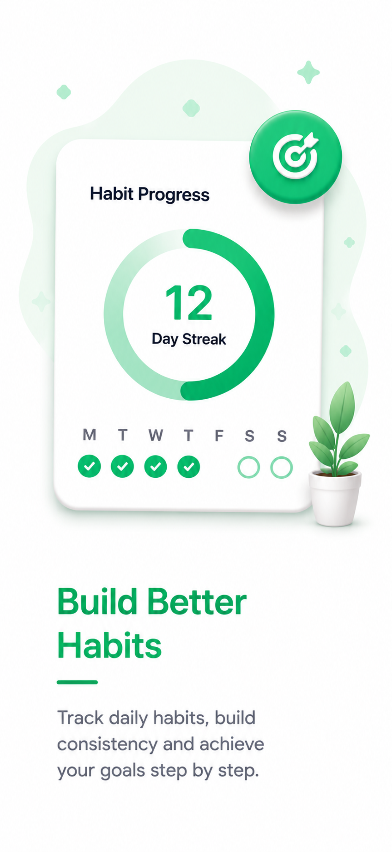 Habit tracker screen in My Day
